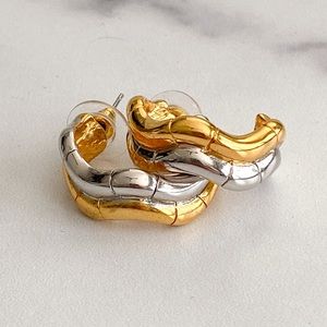 Mixed Metal Earrings